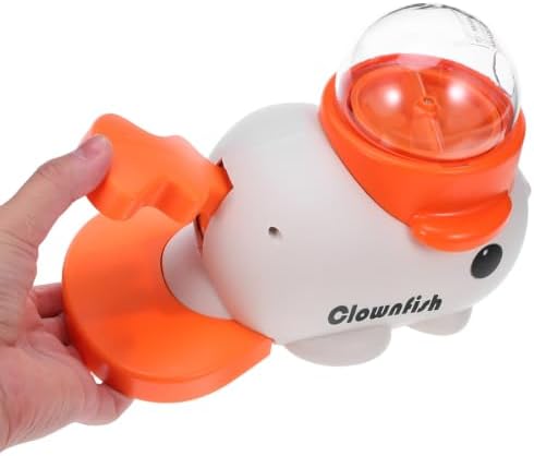 Interactive Pet Treat Dispenser Dog Whale Shaped Slow Feeder for Training with Press and Rotate Design Portable and Convenient for Home Use