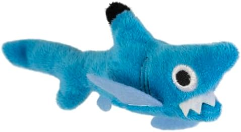 Mad Cat Shark Biter Ocean Themed Catnip and Silvervine Cat Toy, Pack of 1