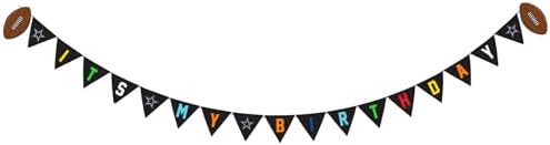 NFL Dallas Cowboys Dog Birthday Party Set 10pcs with 1 Football Bandana Large/X-Large, 1 Crown Hat, 1 Banner, 1 Birthday Cake Toy & 6 B-Day Balloons, Dog Birthday Set, Costume, Fun Doggie Pawty