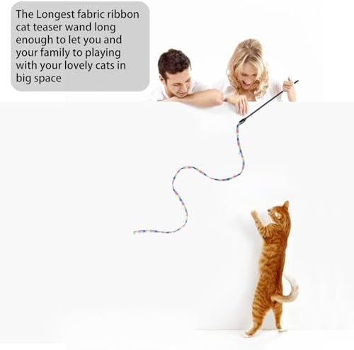 Cat Wand Toys Interactive Kitten Toys-3 Packs