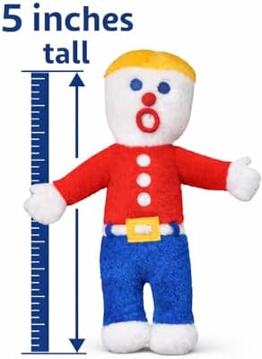 Mr. Bill Mini Squeaker Dog Toy - 6" Small Multicolor Officially Licensed