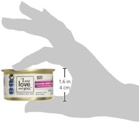 I AND LOVE AND YOU "I and love and you" Naked Essentials Canned Wet Cat Food - Grain Free, Rabbit Recipe, 3-Ounce, Pack of 24 Cans