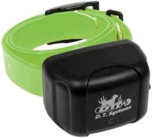 DT SYSTEMS RAPT1400 Additional Collar Receiver for RAPT1400 Dog Training System, Rechargeable Adjustable Gentle Touch Stimulation Add-On E-Collar - Green