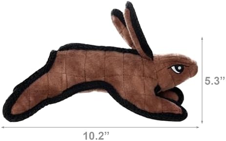 TUFFY® - DuraForce® 2 Pack Rabbit and Boomerang Plush Dog Toys