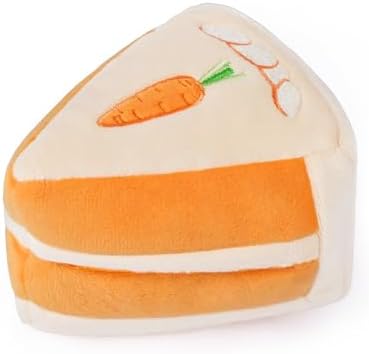 CHEWFFON Dog Interactive Toy, Puzzle Snuffle Carrot Cake for Enrichment
