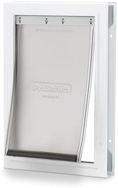PetSafe Freedom Aluminum Pet Door Medium, White