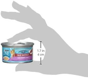 Purina ONE Natural, High Protein Cat Food, Tuna Recipe in Sauce - (Pack of 48) 3 oz. Pull-Top Cans