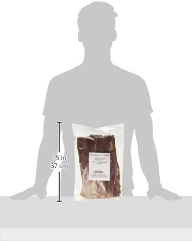 GigaBite Beef Esophagus Dog Treats Strips - 8.5 - 10 Inch , 18 Pack | All Natural, Single-Ingredient Beef Gullet Chews, High Protein, Rawhide Free, Supports Dental Health