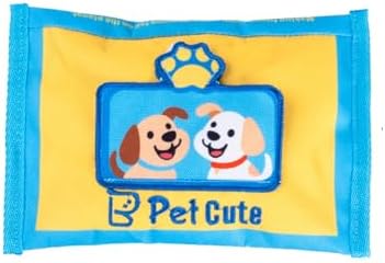 Dog Tissue Box Toy, Interactive Pet Balloon Snuffle Dog Toy in A Tissue Box with Holes, Pet Wipes Toys, Wet Wipe Dogs Snuffle Toys, Oxford Cloth Interactive Puzzle Game for Outdoor Home