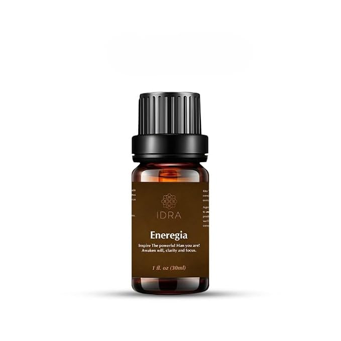 IDRA Energia Wellness Beard Oil for Men Beard care oil with Eucalyptus, Citrus, and Musk 100% Natural 30 mL