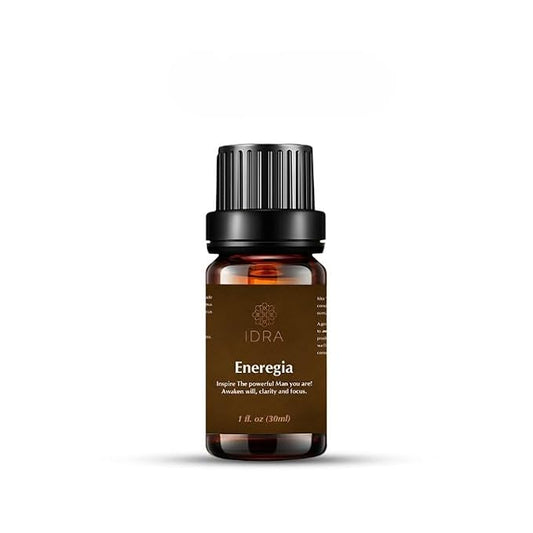 IDRA Energia Wellness Beard Oil for Men Beard care oil with Eucalyptus, Citrus, and Musk 100% Natural 30 mL