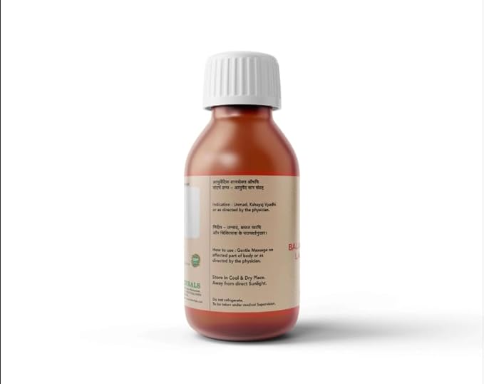 Bala Ashwagandha Lakshadi Tail – 50 ml | Ayurvedic Herbal Massage Oil for Body Nourishment & Relaxation | Traditional Wellness Blend