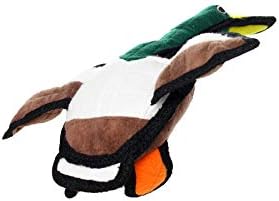 TUFFY® : 2 Pack Jr Duck Dog Toy: Ultra Durable Plush Toy with Multiple Layers & Reinforced Seams, Washable and Floats, Original Construction