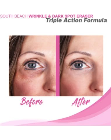 South Beach Salon Strength Anti-Aging Wrinkle Cream – Neck Firming & Skin Tightening Formula with Hydrating Care for Fine Lines, Sun-Exposed Areas & Mature Skin, 50ml