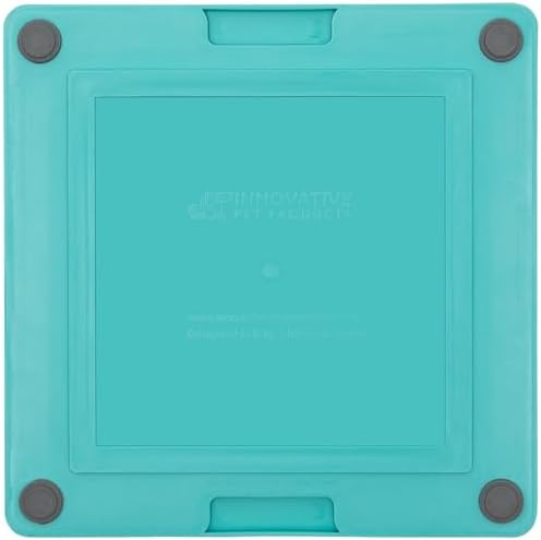 LickiMat Tuff, Heavy-Duty Soother, Dog Slow Feeder Lick Mat, Boredom Anxiety Reducer; Perfect for Food, Treats, Yogurt, or Peanut Butter, Fun Alternative to a Slow Feed Dog Bowl, Turquoise