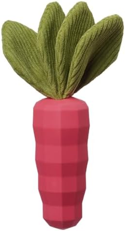 MewaJump Dog Chew Toys for Aggressive Chewers, Rubber Squeaky Dog Toys