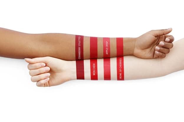 Beauty Bakerie Lip Whip Liquid Lipstick for Women, Waterproof Lip Gloss, Tint, Stain Long Lasting Hydrating Moisturizer, Matte or Metallic, 3.5mL, Bowl of Cherries