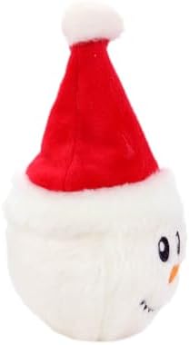 MIGHTY® 2 Pack Small Snow Ball: Ultra Durable Plush Dog Toy