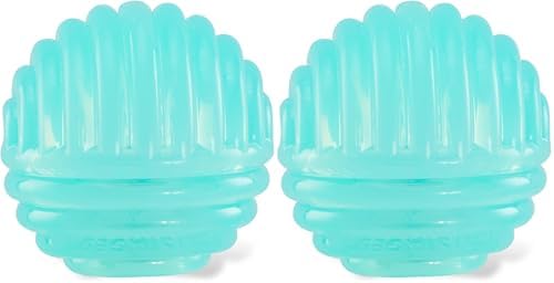 Catstages Ball Treat Stuffer Cat Toy – Interactive Treat Dispensing Ball for Cats, Mental Stimulation & Physical Exercise, Soft & Durable, Green (Pack of 2)