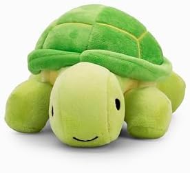 Flourish Pets 3 in 1 Multi-Layer Chew Toy for Active Dogs | Non-Toxic BPA Free Double Stitched Soft Fabric Exterior Dog Toys | Long-Lasting Dog Plush Toys – Small Turtle 7.5"