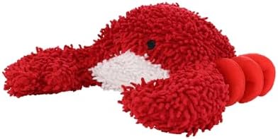 MIGHTY Tuffy Microfiber Medium Ball Crab Dog Toy