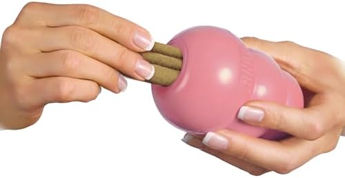 KONG Puppy Ziggies Dog Treats 2 Pack (Small, Original)- Teeth Cleaning Dog Treats for Puppies, Long-Lasting Chews, Works Classic Rubber Toys