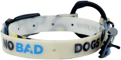 Dogtra Tom Davis Quick Release E-Collar Strap Bundle – 2 Pack (Beige & Red), 3/4" Waterproof Biothane Straps with Buckle, Compatible with 280C 2.0 Receiver