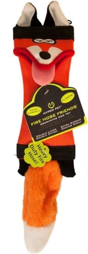 Hyper Pet Fire Hose Friends Fox Toy (Pack of 12)