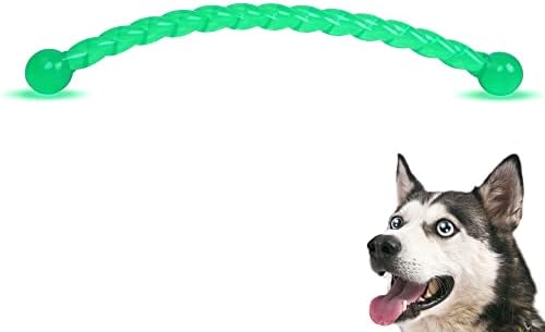 Ycozy Dog Chew Toys 19'' Long for Medium/Large Dogs Aggressive Chewers, Rubber Dog Rope Toys Knot Teething Toys Almost Indestructible
