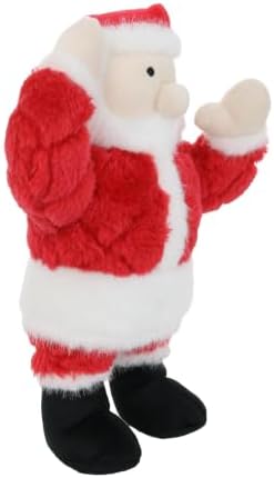 MIGHTY Tuffy 2 Pack Santa Ultra Durable Large Plush Dog Toys