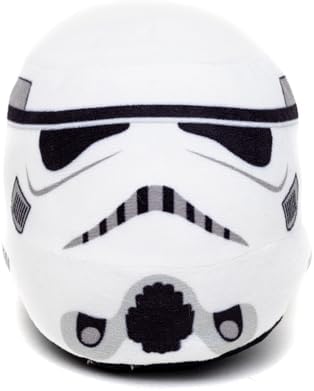 Star Wars Dog Toy, Stormtrooper Helmet White Pet Toy, Plush, 5.5" x 6"
