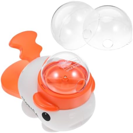 Housoutil Whale Shaped Dog Treat Dispenser with Press and Rotate Design, Portable Abs Interactive Slow Feeder Puzzle for Dog Training and Travel