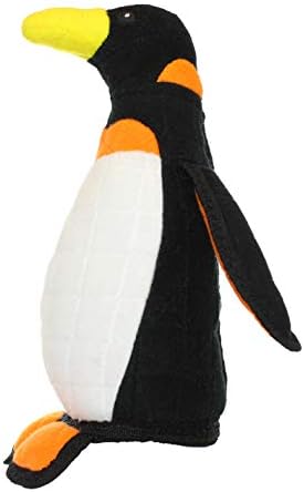 TUFFY® - Original : Penguin Dog Toy : : Ultra Durable Plush Toy with Multiple Layers & Reinforced Seams, Washable and Floats, Original Construction