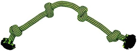 Jolly Pets Knot-N-Chew Rope Dog Toy, 4 Knot, Small/Medium