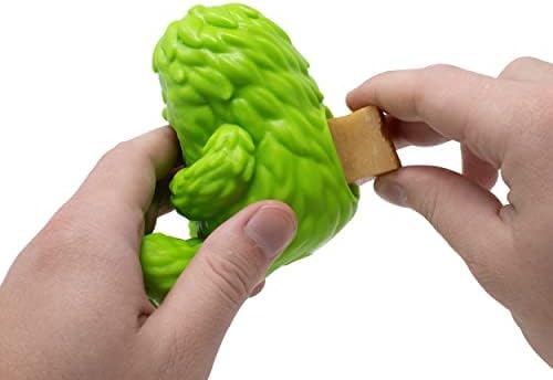 Yeti Puff & Play Interactive Dog Toy, Nugget Treat Dispenser, Green Yeti