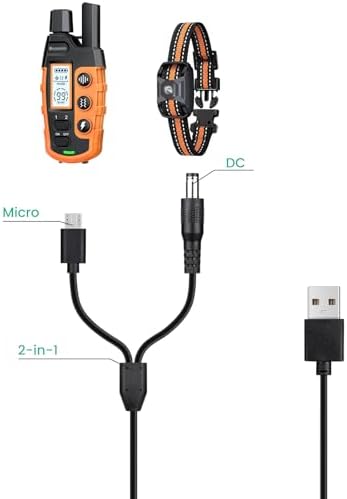 Dog Shock Collar Charger for Bousnic Dog Training Collar RS2 and RS2B, 18W