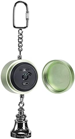 Colorday Bird Toys Parrot Talking Coach & Interactive Voice Bell for Parakeet, African Grey, Amazon Parrots, Quaker, Cockatiel, Conure (Green)