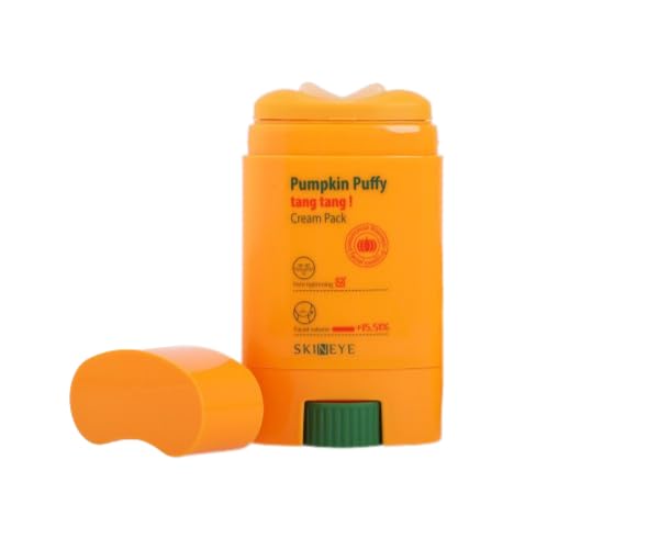 Pumpkin Puffy Tang Tang Cream Pack, Reduces Face Puffiness