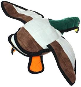 TUFFY® : 2 Pack Duck Dog Toy: Ultra Durable Plush Toy with Multiple Layers & Reinforced Seams, Washable and Floats, Original Construction