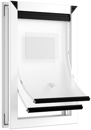 [MAVRICPOWER] Rust Proof Aluminum Large Dog Door for Door