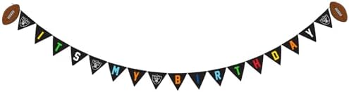 NFL Las Vegas Raiders Birthday Party Banner Licensed Football Team Dog & Cat Birthday Decoration, NFL Dog Birthday Party Set and Costume, Football Fan Pet Party Supplies, Team-Themed Pawty Celebration Backdrop for Birthday Photos