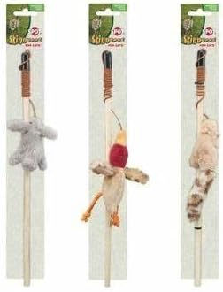 Skinneeez Teaser Wands W/Catnip