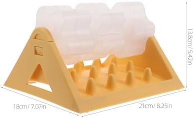 Angoily Leakproof Pet Feeding Dispenser Tool for Dogs with Pp Material, Mentally Stimulating Interactive Dog Treat Puzzle, for Travel and Outdoor Activities, Slow Feeder Snack Treat
