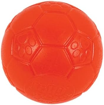 Jolly Pets Mini Soccer Ball Dog Toy, 3 in, Orange - Durable