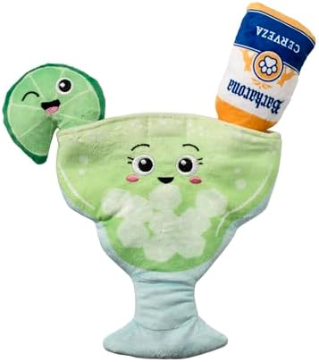 Fringe Studio Drop ME A Lime Hide and Seek Plush Dog Toy, Pet Shop Collection (289257)