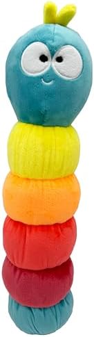 Huxley & Kent Fetchies Plush Dog Toy, Caterpillar, Large