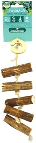 Oxbow Enriched Life Hanging Sunflower Chew Small animal enrichment chew toy