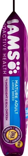 IAMS Proactive Health Mature Large Breed Dry Dog Food, Chicken, 15 lb | Veterinarian-recommended, DHA Gold for mental & visual sharpness, Vitamin E & Beta Carotene, real chicken #1 ingredient