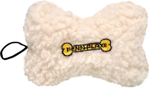 Penn-Plax RFF19 Fleece Plush Squeaker Dog Toy | Great for Play for Sleep | Dogs of All Ages and Sizes Enjoy This Soft Squeaker Toy