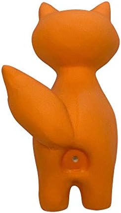 FOUFIT 85645 Zoo Chew Latex Toy for Dogs, Fox, 5"